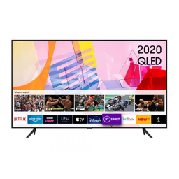 Samsung QE50Q60TAU QLED 50Q60T 2020, SERIE 6  Manuel utilisateur | Fixfr
