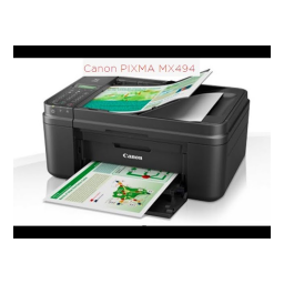 Canon PIXMA MX494 Manuel utilisateur | Fixfr