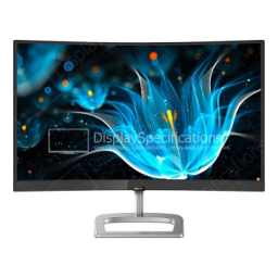 Philips 248E9QHSB/01 Moniteur LCD incurvé avec Ultra Wide-Color Manuel utilisateur | Fixfr