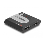 DeLOCK 61713 High Speed HDMI Switch 2 in &gt; 1 out Fiche technique