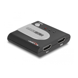 DeLOCK 61713 High Speed HDMI Switch 2 in > 1 out Fiche technique | Fixfr