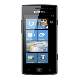 Samsung GT-I8350 Manuel utilisateur | Fixfr