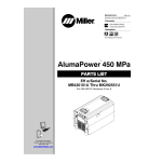 Miller XMT 450 MPA(400 VOLT MODEL) CE Manuel utilisateur