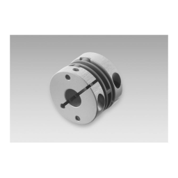 Baumer Spring washer coupling D1=10 / D2=14 Mounting solid shaft encoder Fiche technique | Fixfr