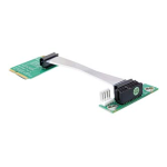 DeLOCK 41370 Riser Card Mini PCI Express &gt; PCI Express x1 left insertion Fiche technique