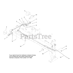 Trailer Light Kit, Side-Dump Mixers