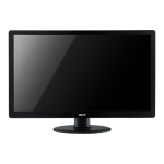 Acer S240HL Monitor Guide de d&eacute;marrage rapide