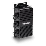 Trendnet RB-TI-EU120 2-Port Industrial Outdoor Gigabit UPoE Extender Fiche technique