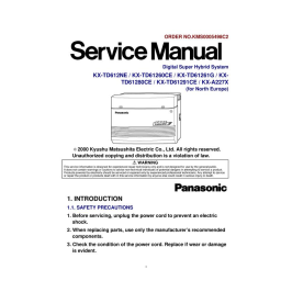 Panasonic KXTD612NE Operating instrustions | Fixfr