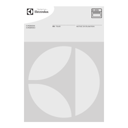 Electrolux EVK5840AA Manuel du propriétaire | Fixfr