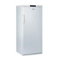 Whirlpool WVE1410 A+W Freezer Manuel utilisateur | Fixfr