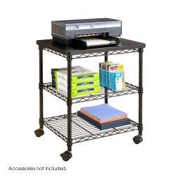 Safco 5207BL Deskside Wire Machine Stand Manuel utilisateur | Fixfr