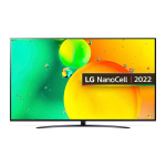 LG NanoCell 65NANO796 TV LED Product fiche