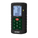 Extech Instruments DT100M Laser Distance Meter Manuel utilisateur