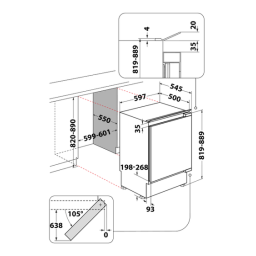 Whirlpool ARZ 005/A+ Refrigerator Manuel utilisateur | Fixfr