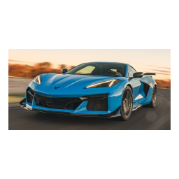 Chevrolet Corvette 2013 Manuel du propriétaire | Fixfr