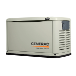 Generac 11 kW G0070310 Standby Generator Manuel utilisateur