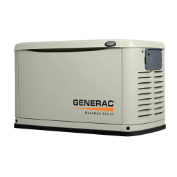 Generac 11 kW G0070310 Standby Generator Manuel utilisateur | Fixfr