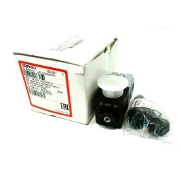 Gemu 0324 Electrically operated pilot solenoid valve Mode d'emploi | Fixfr