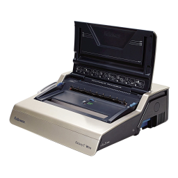 Fellowes GALAXY E WIRE Manuel utilisateur | Fixfr