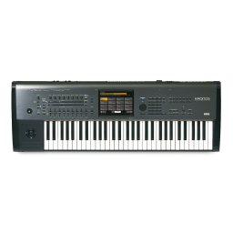 Korg KRONOS (2011) Manuel utilisateur | Fixfr