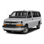 Chevrolet Express 2015 Mode d'emploi