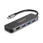 DeLOCK 64170 USB Type-C&trade; Hub 4 Port USB 3.2 Gen 1 Fiche technique