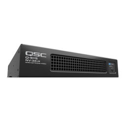 Q-SYS NV-32-H Mode Core Fiche Technique + Chat IA | Fixfr