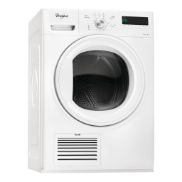 Whirlpool HDLX 70410 Dryer Manuel utilisateur | Fixfr