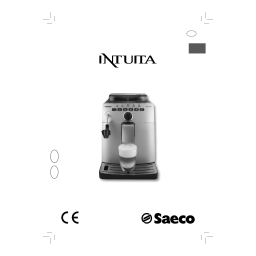 Saeco HD8750/81 Saeco Intuita Machine espresso Super Automatique Manuel utilisateur | Fixfr