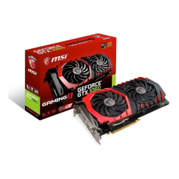 MSI VR One (7th Gen) (GEFORCE GTX 1060) notebook Manuel utilisateur | Fixfr