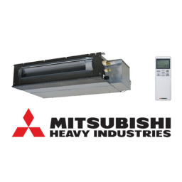 Mitsubishi Heavy Industries SRR35ZS-W Manuel utilisateur | Fixfr