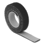DeLOCK 18717 Velcro tape on roll L 1 m x W 13 mm red Fiche technique