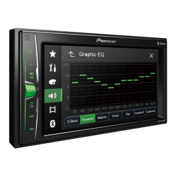 Pioneer MVH-A200VBT Manuel utilisateur | Fixfr