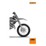 KTM 85 SX 19/16 2018 Manuel utilisateur