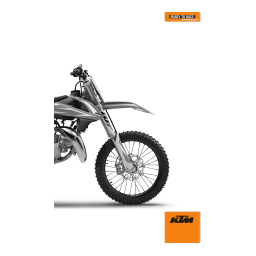 KTM 85 SX 19/16 2018 Manuel utilisateur | Fixfr