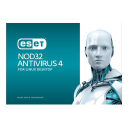 ESET NOD32 Antivirus 4 Linux Manuel utilisateur | Fixfr