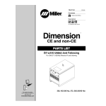 Miller DIMENSION 452 Manuel utilisateur