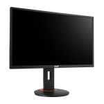 Acer XF270HU Monitor Guide de d&eacute;marrage rapide