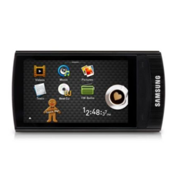 Samsung YP-R1 Manuel d'utilisation | Chat IA & PDF | Fixfr