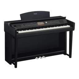 Yamaha CVP-705 Manuel utilisateur | Fixfr