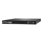 PowerWalker VFI 1000 R1U Guide Rapide | AI Chat
