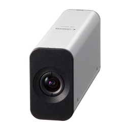 Canon VB-S900F Manuel utilisateur | Fixfr