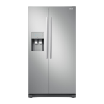 Samsung RS50N3403SA Amerikaanse koelkast (501L) Manuel utilisateur