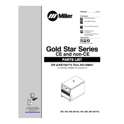 Miller DELTAWELD 852 Manuel utilisateur | Fixfr