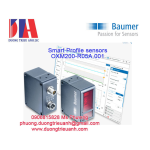 Baumer OXM200-R10A.002 Smart Profile sensor Fiche technique