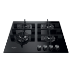 Whirlpool 4 BR&Ucirc;LEURS Table de cuisson &agrave; gaz : Chat IA et t&eacute;l&eacute;chargement PDF