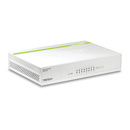 Trendnet TEG-S16D 16-Port Gigabit GREENnet Switch Fiche technique | Fixfr
