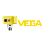 Vega VEGAKON 61 Conductive limit switch for liquids for front-flush mounting Operating instrustions