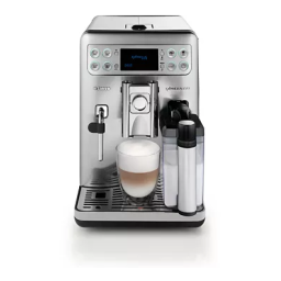 Saeco HD8857/09 Saeco Exprelia Evo Machine espresso Super Automatique Manuel utilisateur | Fixfr